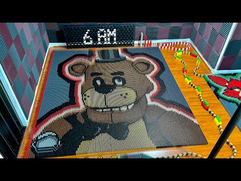 Five Nights at Freddy's (IN 36,736 DOMINOES!)