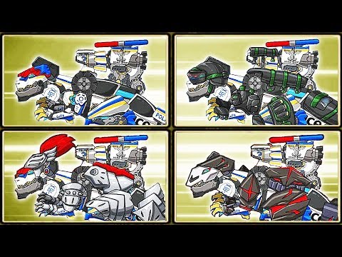 Dino Robot Deluxe: Tyrabo Double Cops + Dino Robot Adventure | Eftsei Gaming