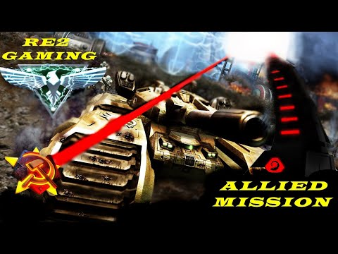 Command & Conquer | Red Alert 2 Allied Mission 9 Sun Temple walkthrough