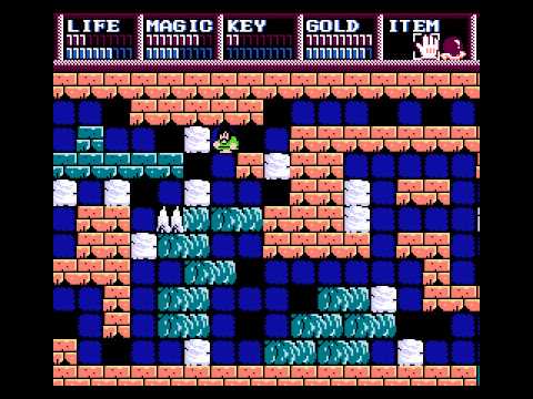 Let's Play Legacy of the Wizard 01 - Item Gathering