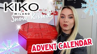 KIKO MILANO SNOW-KISSED HOLIDAY ADVENT CALENDAR UNBOXING & REVIEW ❄️ | MISS BOUX