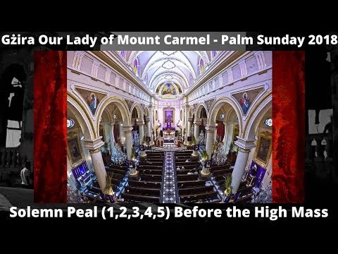 Mota Qabel il-Quddiesa (2018 - 1,2,3,4,5) - Gżira Madonna tal-Karmnu - Ħadd il-Palm - 5 Qniepen