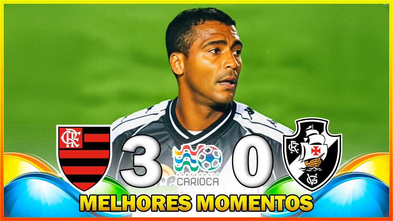 FLAMENGO 3 X 0 VASCO ● MELHORES MOMENTOS ● FINAL ● CAMPEONATO CARIOCA 2000 ● JOGO 1