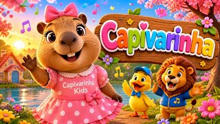 Capivarinha 🎶🐾 | Música Infantil Animada e Divertida