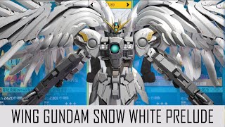 Gundam Battle Mobile - Wing Gundam Snow White Prelude