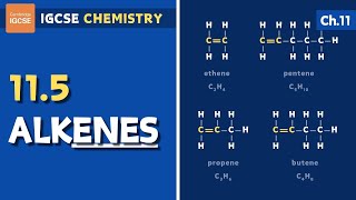 IGCSE Chemistry - Alkenes (11.5)