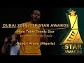 Quadri Aruna is the 2014 ITTF Male Table Tennis Star