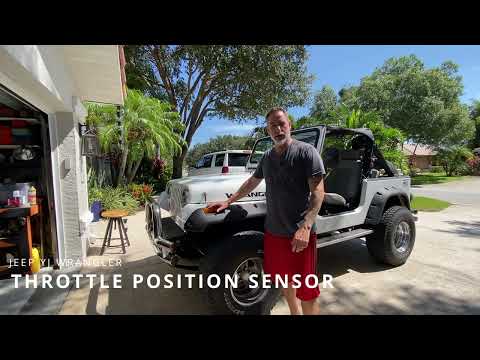 Throttle Position Sensor TPS Jeep Wrangler YJ