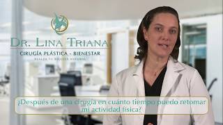 Después de una cirugía en cuanto tiempo puedo retomar mi actividad física