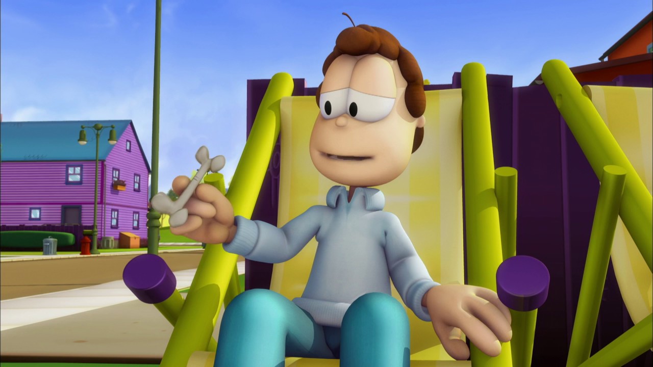 ガーフィールド - 49 - スーパー･オーディーは空を飛ぶ！？　　そら　と