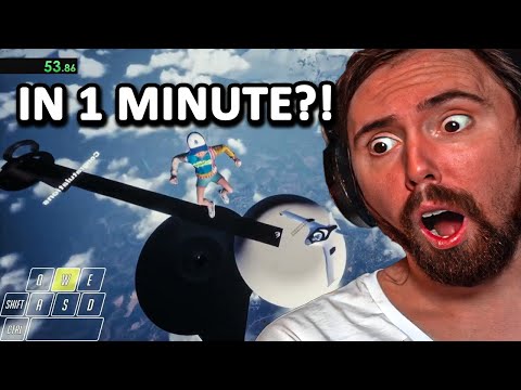Asmongold SHOCKED By World Record Only Up Speed Run (0:58)