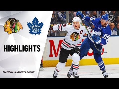 NHL Highlights | Blackhawks @ Maple Leafs 1/18/20