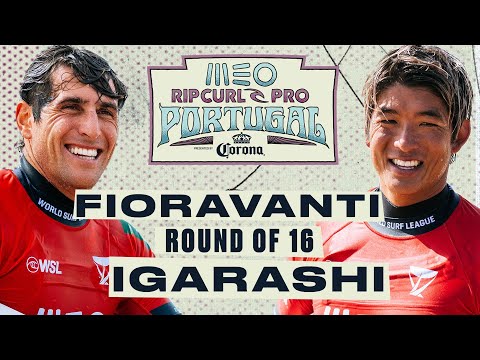Leonardo Fioravanti vs Kanoa Igarashi | MEO Rip Curl Pro Portugal 2024 - Round of 16