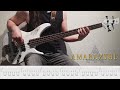Exhale Amaranthe Bass Cover Tab