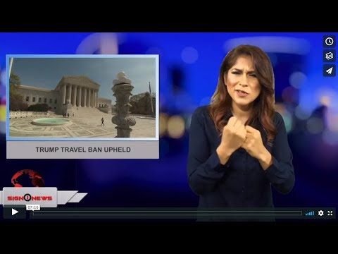 Sign1News 6.26.18 - News for the deaf community powered by CNN in American Sign Language (ASL).