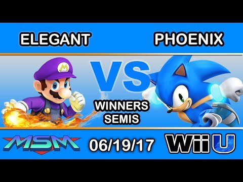 MSM 101 - BSD | Elegant (Mario, Little Mac) Vs. Phoenix (Sonic) Winners Semis