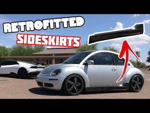INSTALLING RETROFITTED SIDESKIRTS ON THE VW BEETLE/BUG Pt.1