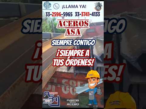 ¡Otro Pedido Más, Desde la Colonia POLANCO! 👷🏽‍♂️✅⭐ #mexico #construccion #acerosasa #fyp #jalisco