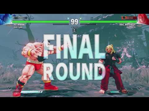 Street Fighter V: SFV-S2 DSC_BurntFist Vs mt185096 Ken 1080p (60) FPS