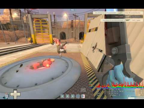 Medic kills 3 peoples and captures the last point on cp_freight