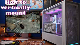 How to vertically mount GPU in Corsair Frame 5000D