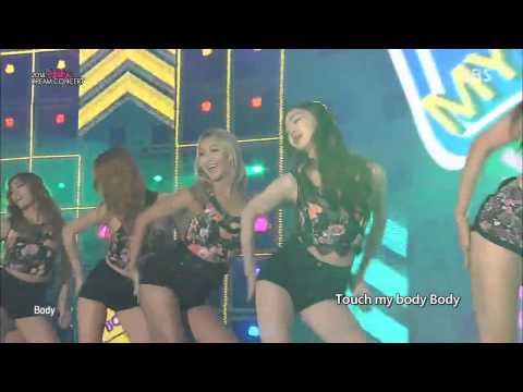 【HD繁中字】141012 SISTAR - Touch My Body @ 2014 Dream Concert