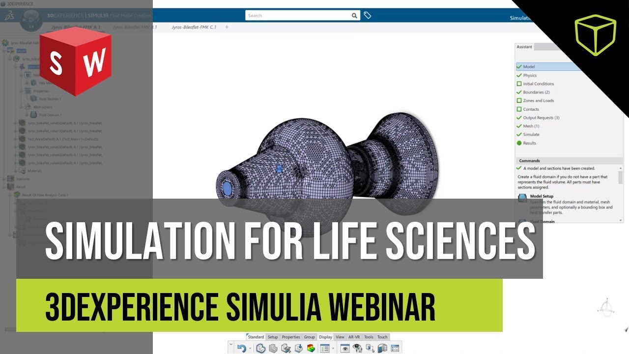 3DEXPERIENCE SIMULIA - Simulation for Life Sciences