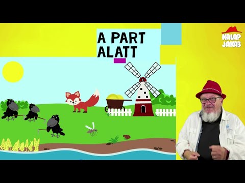 Kalap Jakab - A part alatt három varjú kaszál (gyerekdal, animáció)