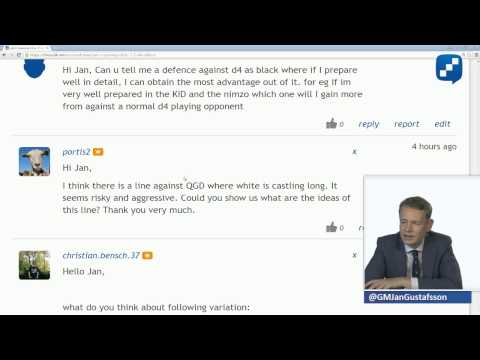 Jan's Opening Clinic 7: 1.d4 edition