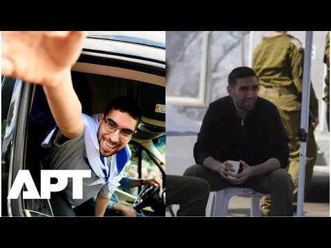 Released Israeli Hostages Evyatar David & Segev Kalfon Return Home After Hospital Stay | APT