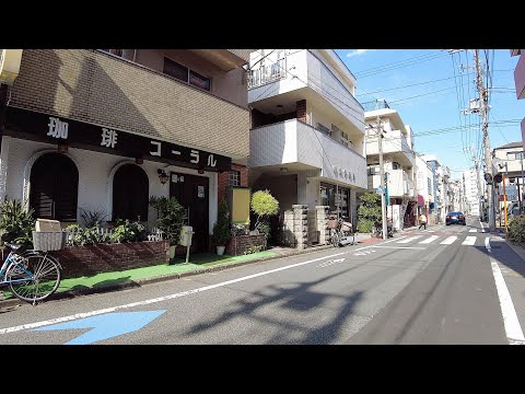 Haginaka 1-chome para Minami Kamata 3-chome Ota-ku, Tóquio: paisagem urbana de Tóquio