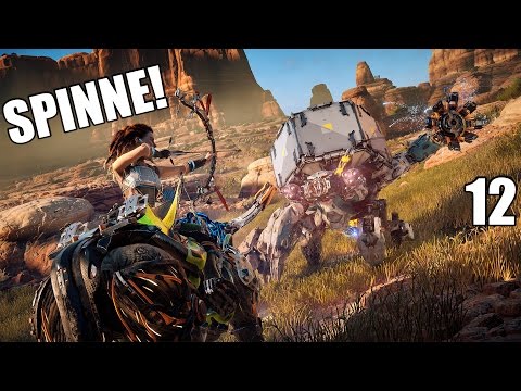 HORIZON ZERO DAWN Gameplay German - 12 - SPINNEN ROBOTER | Let's Play Deutsch