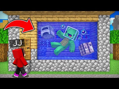 JJ Saves Mikey from Flood in Minecraft?