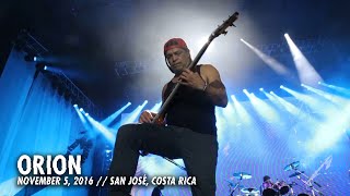 Metallica: Orion (San José, Costa Rica - November 5, 2016)