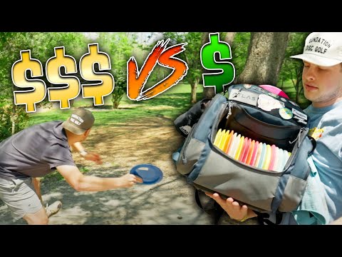 Really Expensive VS Dirt Cheap Disc Golf Bag Challenge!