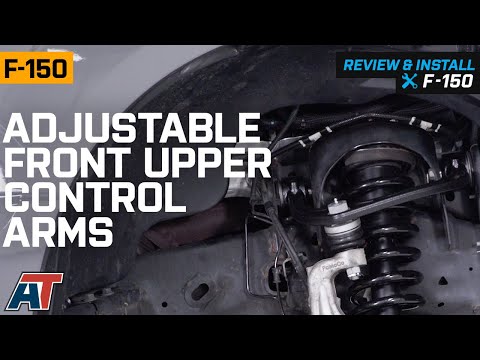 2004-2022 F150 Adjustable Front Upper Control Arms Review & Install