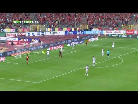 Hazard goal Belgium vs Norway (2-2) Friendly Match English Commentary 2016 | HD