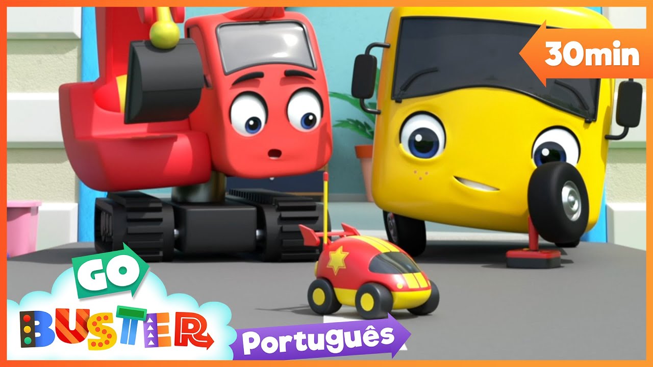 Procurando o carrinho | Canções Infantis | Desenhos Animados | Buster em Português