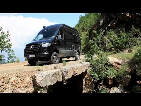 Albanien mit dem Allradwohnmobil erkunden - Schotter statt Asphalt mit dem HYMERCAR Grand Canyon S