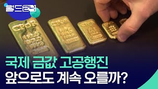 국제 금값 고공행진 계속…상승 제한 신중론도