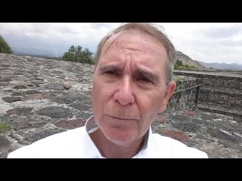 Teotihuacan Mexico. Pyramid of the Moon