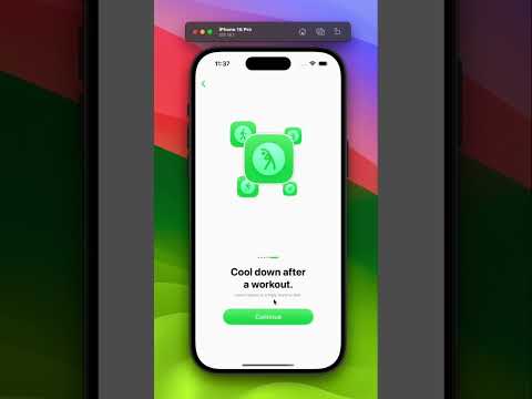 Let’s create a cool animated intro screen for iOS app using SwiftUI thumbnail