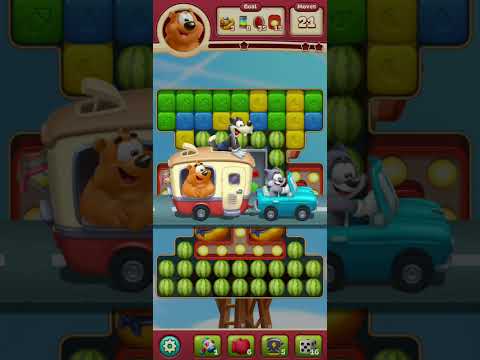 Toon Blast Level 8444 - NO BOOSTERS