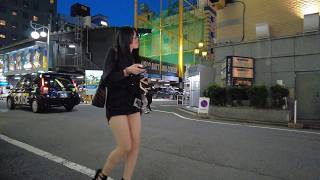 Walking in Tokyo Shinjuku Okubo Park & Love Hotels, Relax Japan Travel 夜の東京散策・人気のラブホテル街をお散歩！病院側の様子