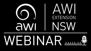 AWI Extension NSW Webinar - Supplements for Success