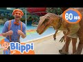 Blippi Meets Stanley The Dinosaur At The Fun Play Park Educational Videos For Kids