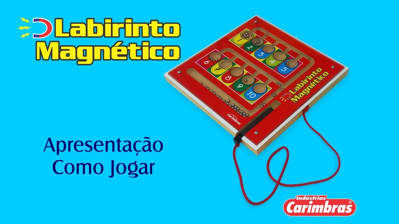 Placa magnética do labirinto da cor - Labirinto magnético 2 em 1