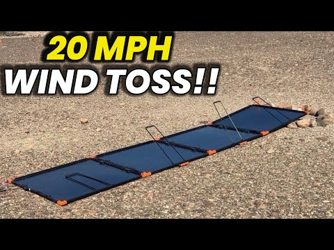 Did I Destroy ZoupW’s New 480 Watt Bi-Facial Solar Panel?- Durability Test!