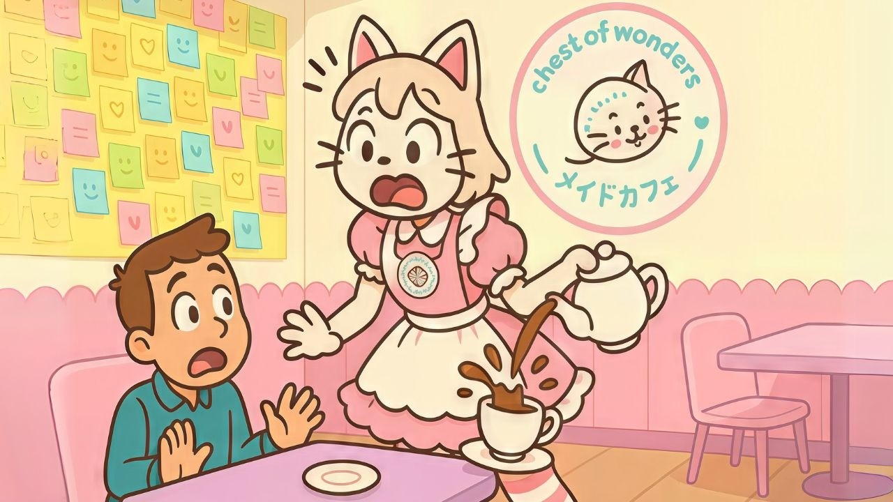 🏯🍰 Chest of Wonders Maid Cafe Liberdade SP | 4K Remasterizado + Legendas 🏯🍰