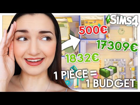 1 pièce = 1 budget (Siri décide de mon budget !) 😰 | Challenge Sims 4